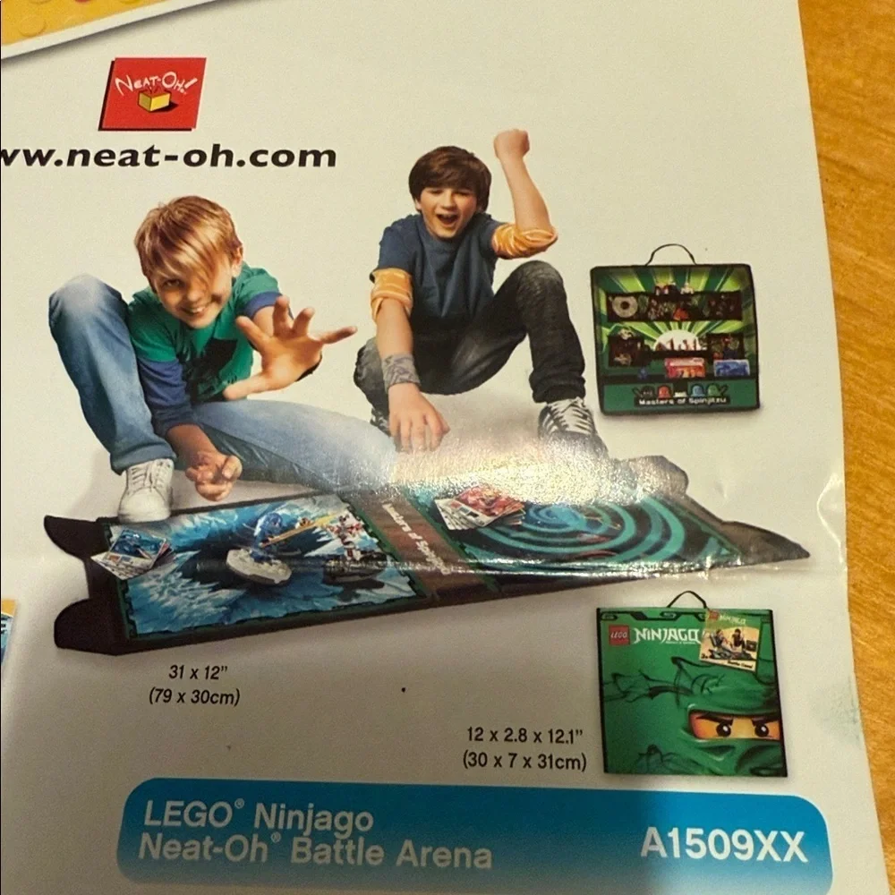 Lego ninjago neat-oh battle arena A1509XX new & never used storage & play